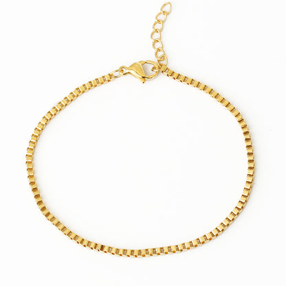 Square bracelet (18K Gold)