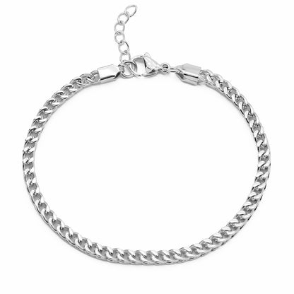 Franco Bracelet Silver