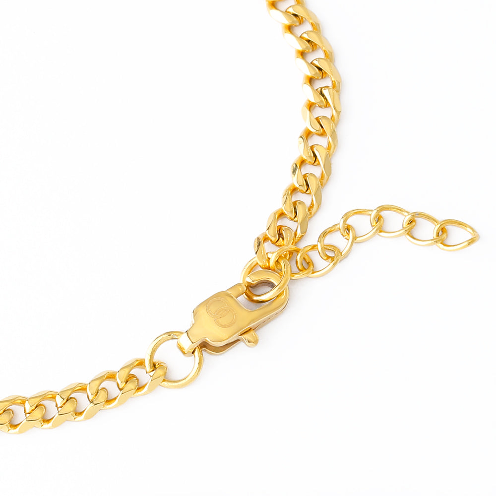 Cuban Bracelet (18K Gold)