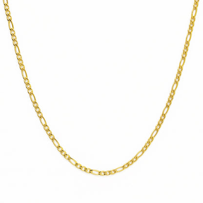 Figaro Chain (18K Gold)